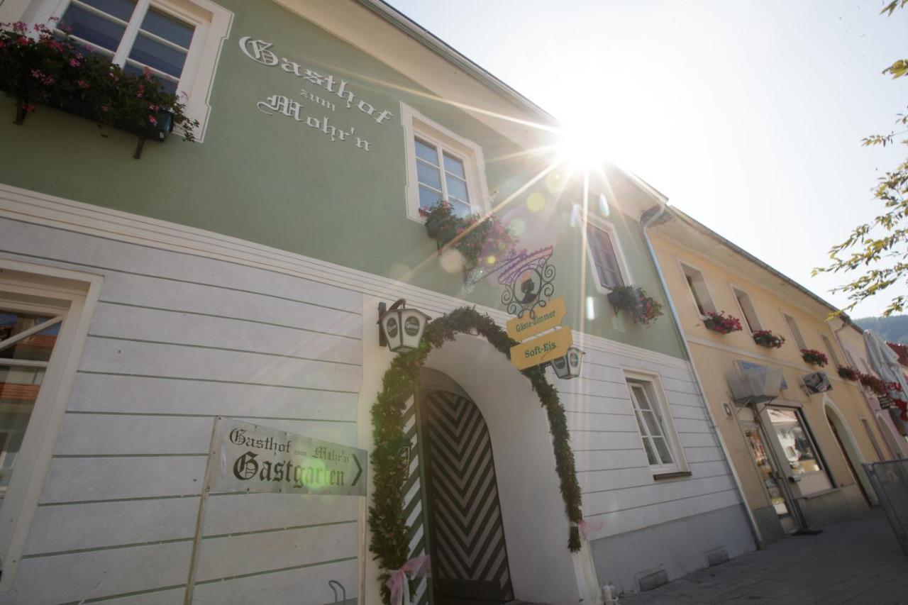 Gasthof Zum Mohrn Oberwoelz Stadt Exteriör bild